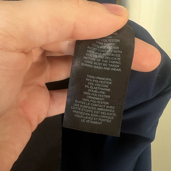 SELF PORTRAIT Blue Belted Ruffle Midi Dress US6 - Picture 8 of 10